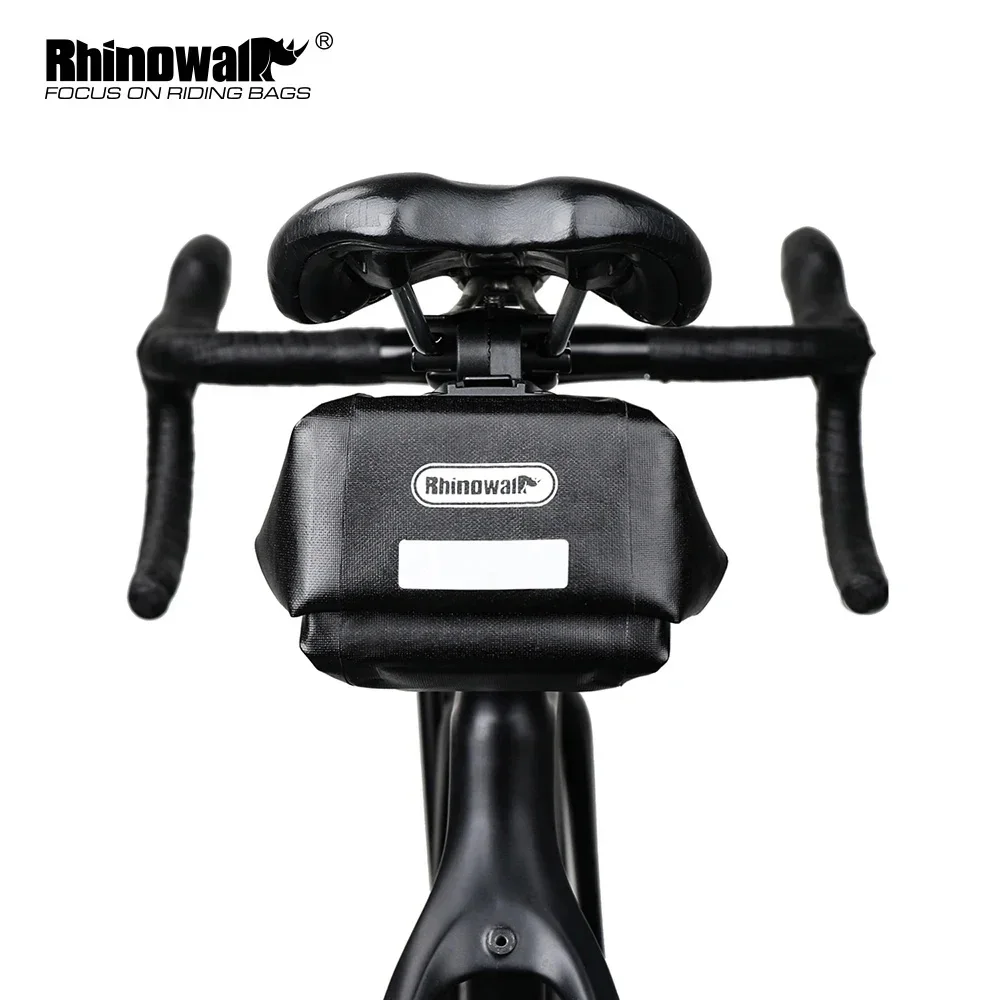 Rhinowalk Bike Saddle Bag Waterproof Cycling Rear Bag Large Capacity Seatpost MTB Bike Bag Tool Pouch Bag Bicycle Accessories