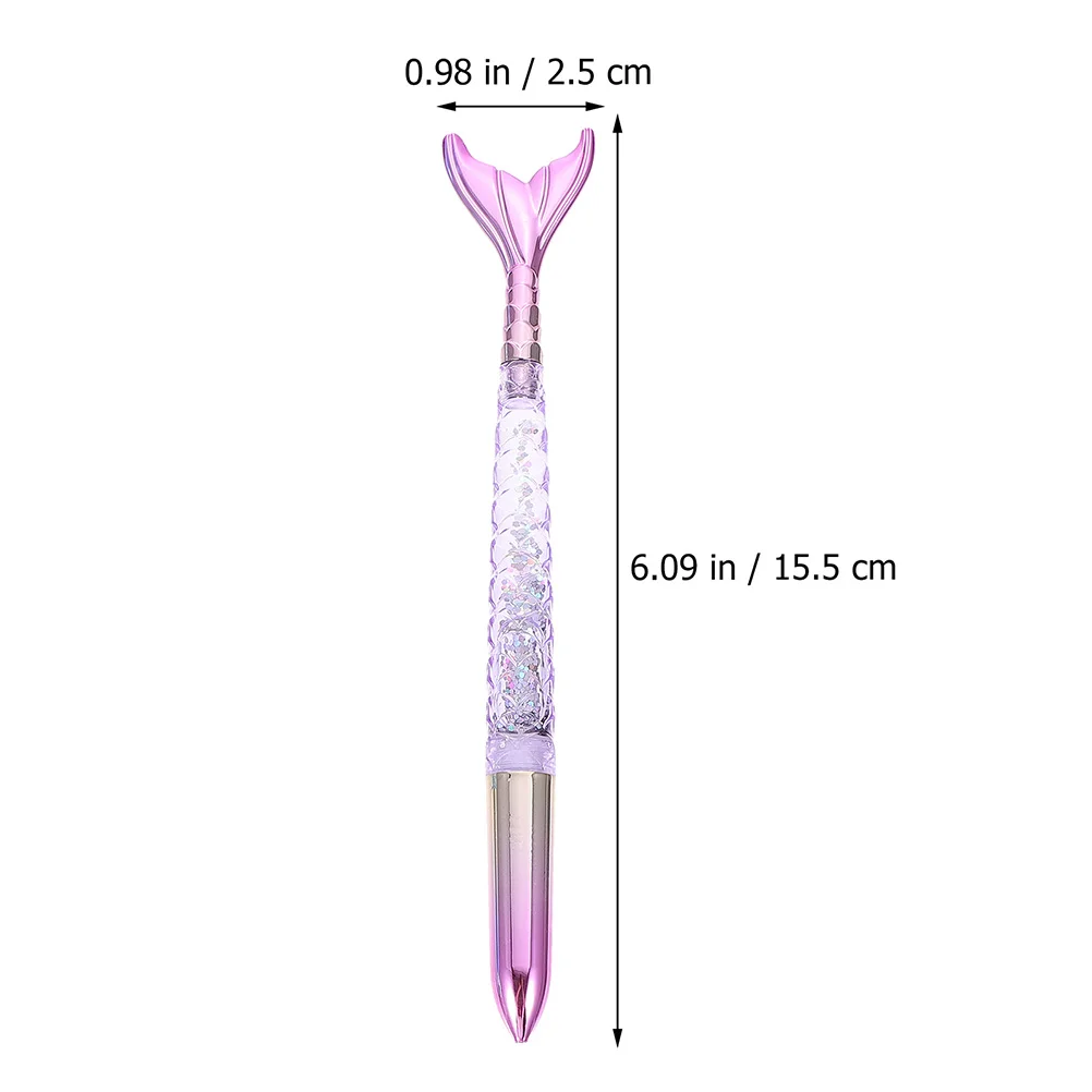 Mermaid Ballpoint Pen Pens Fairy Student Stationery Cartoon Ink Gel Plastic Ball-point