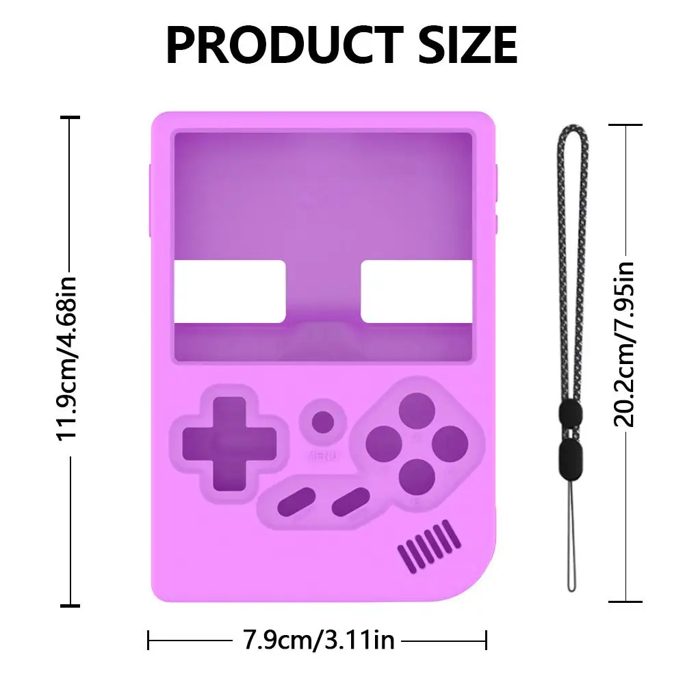 Custodia protettiva in Silicone per ANBERNIC RG35XX scatola portaoggetti per Console di gioco portatile Open Source protezione a tutto tondo a 360 gradi