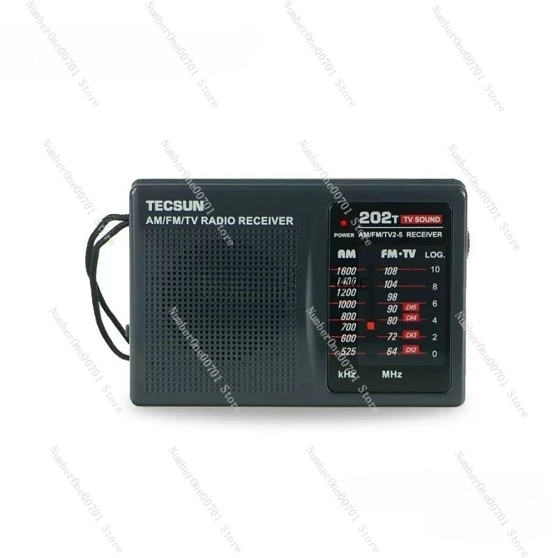 TEC-SUN R-202T AM/FM/TV جيب راديو استقبال المدمج في المتكلم الإنترنت راديو محمول FM/FM/TV جيب ريترو راديو Tescun R202T #1
