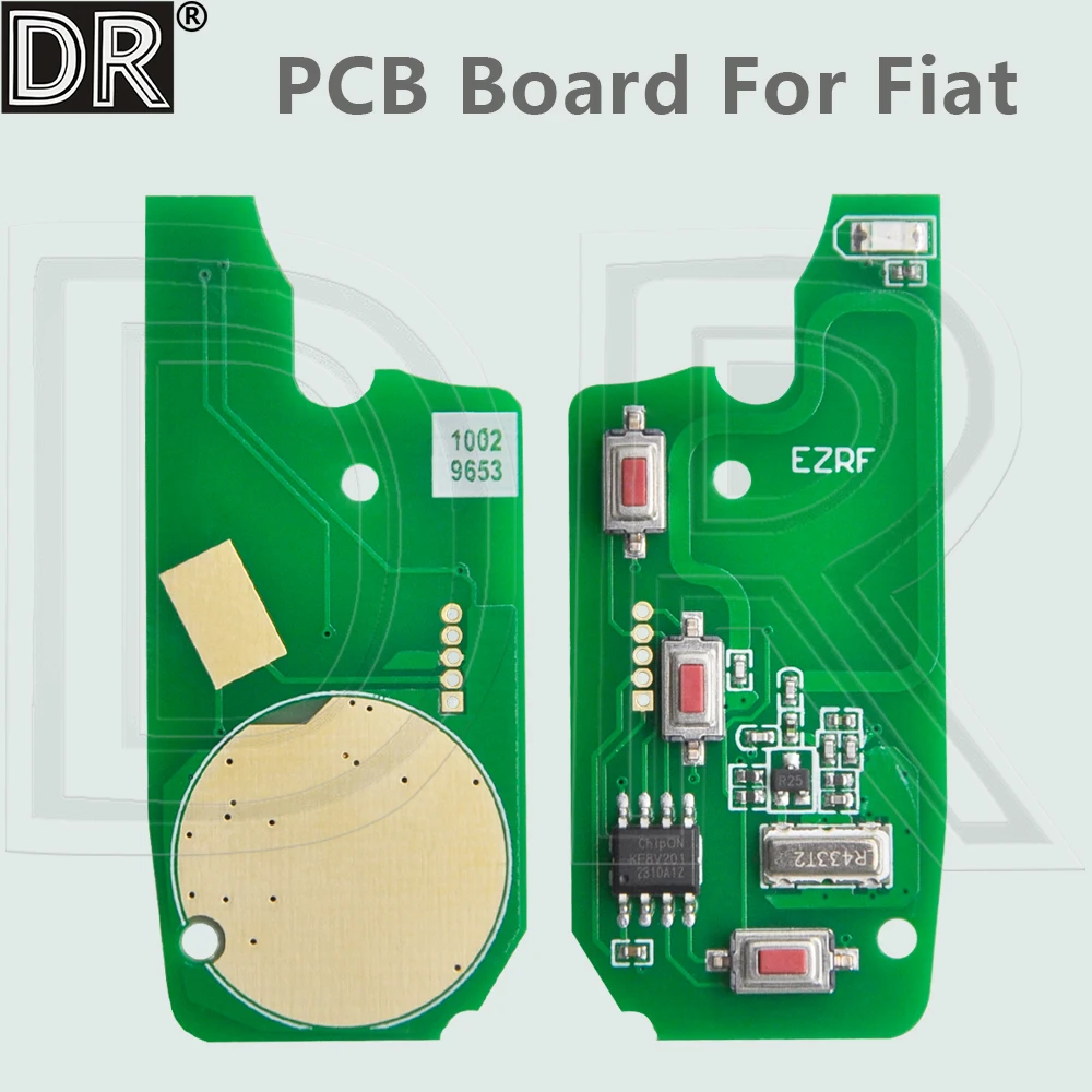 DR 433MHz Marelli BSI Car Remote Key PCB Board For Fiat  Panda Idea Punto Stilo Ducato Bravo Liena