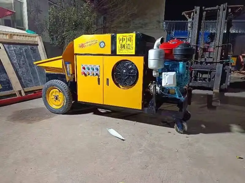 Factory Price Cement Concrete Pump Machine Diesel Concrete Transfer Pump Delivery Secondary Structure Pump