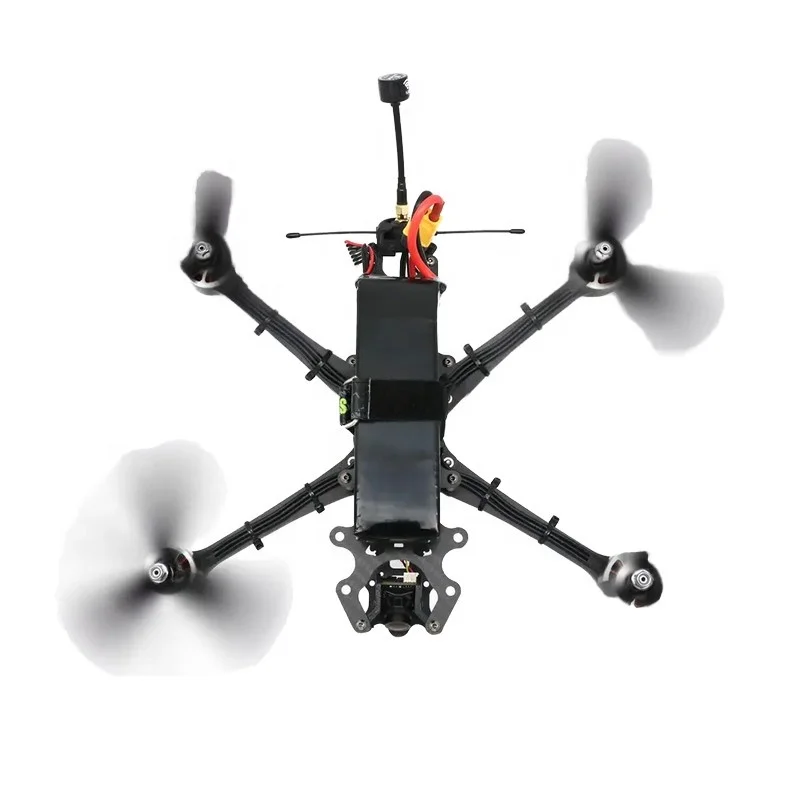 TYI MAKA4 7 Inch FPV Racing Drone With Camera 2KM Image Transmission Brushless Motor LED Lights And Remote Control