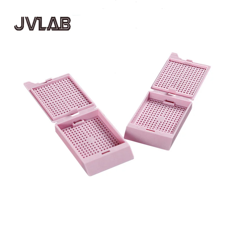 

250 Pack POM Tissue Cassettes Square/Fine Hole Embedding Boxes for Histology Lab Dehydration & Sectioning JVLAB