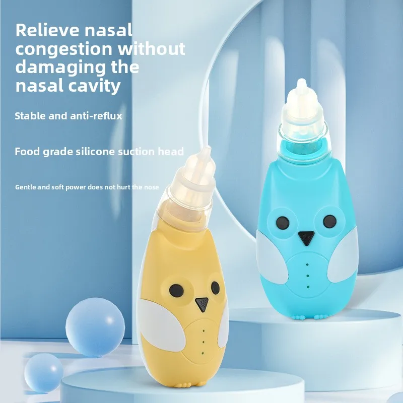 

Baby Nasal Aspirator Electric with Anti-Reflux Design, Gentle Suction for Newborns & Infants, Rechargeable