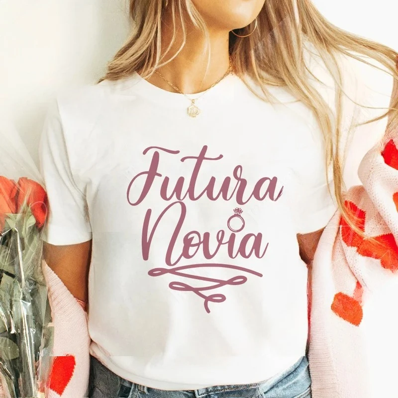 

Spanish Girls Team Bride Tribe Bridesmaid Maid of Honor T-Shirt Bachelorette Party Tees Bridal Engagement Wedding Party Tops