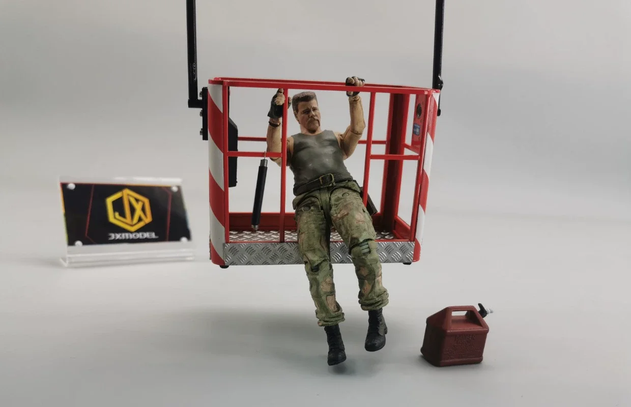 JXmodel 1/14 LKW-montierter Kran-Betriebskäfig F1650 Erweiterter Anbau-Hebekäfig – Detail 16