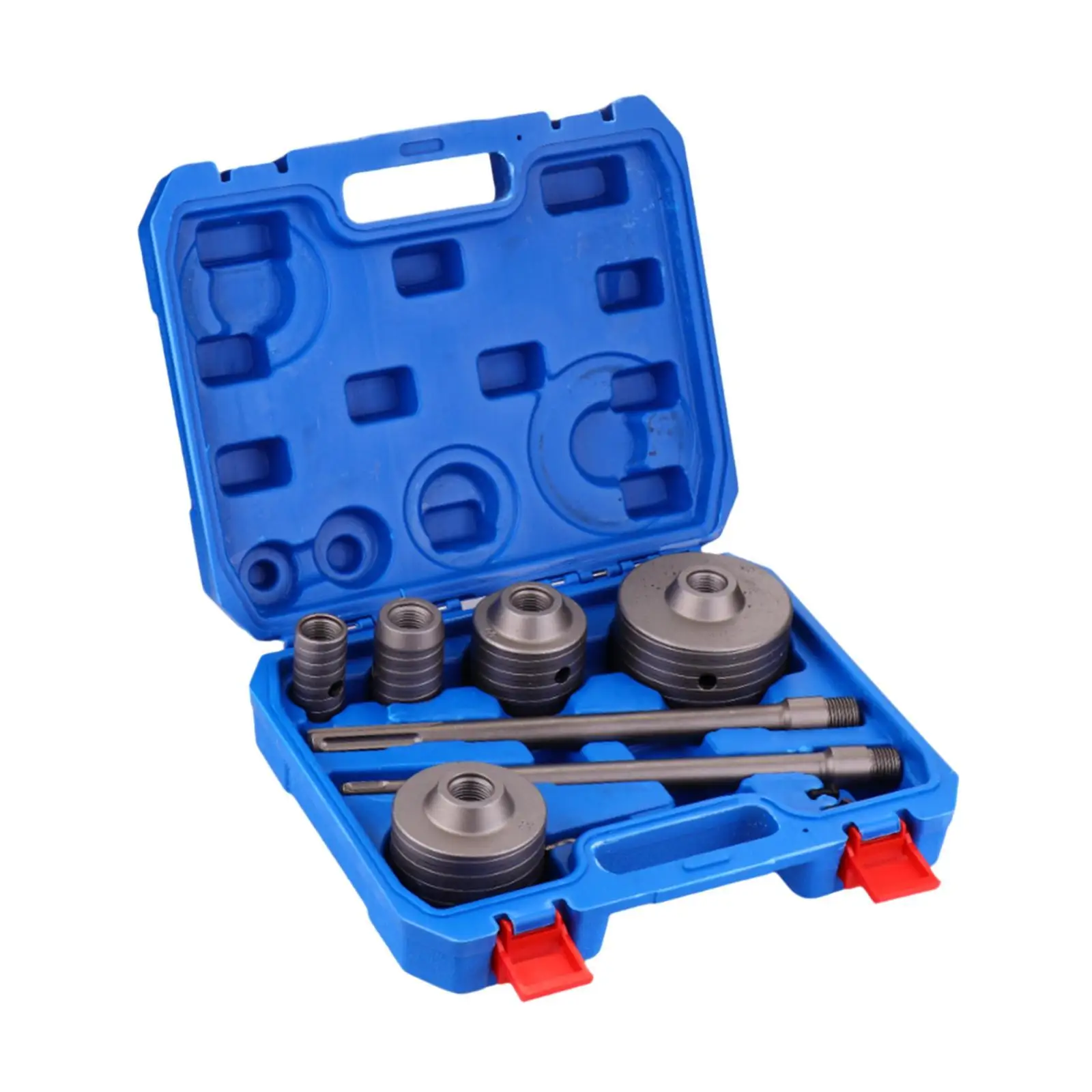 9Pcs Concrete Holesaw Kit Drilling Accessories Drill Hole Cutter Set for Water Pipes Brick Sewers Stone Water Pipe Tubing