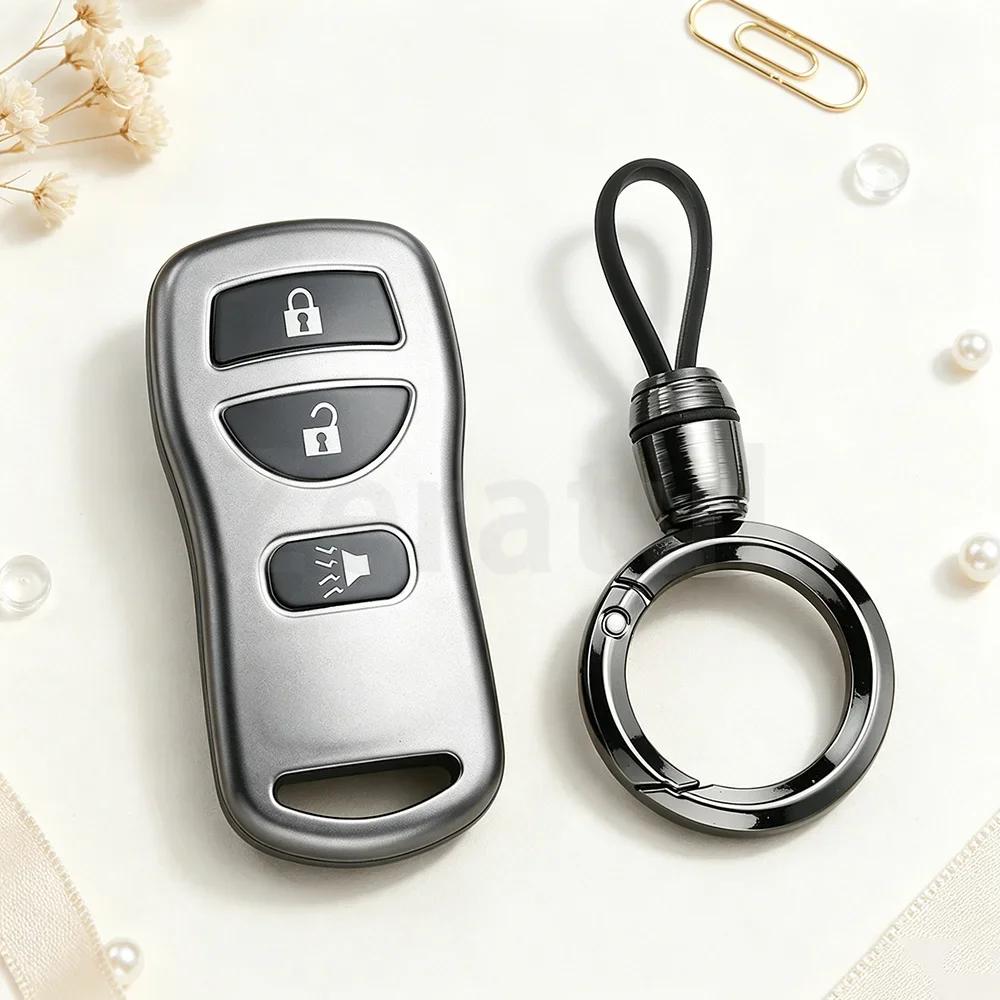 3 Buttons Car Key Cover Case for Nissan Tiida Sentra X-trail T30 Altima Frontier Armada Maxima for Infiniti QX56 JA60 FX35 FX 35