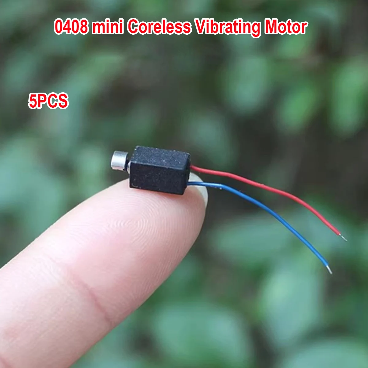 5 pçs mini 408 motor de vibração dc 3.7v micro 4mm * 8mm elétrico forte coreless motor vibrador diy massageador brinquedo escova de dentes elétrica
