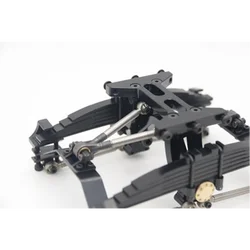Metal Rear Suspension JDMODEL JDM-11F Suitable For Tamiya LESU 1/14 RC Tractor Truck 770S FH16 TGX AROCS Parts Accessories