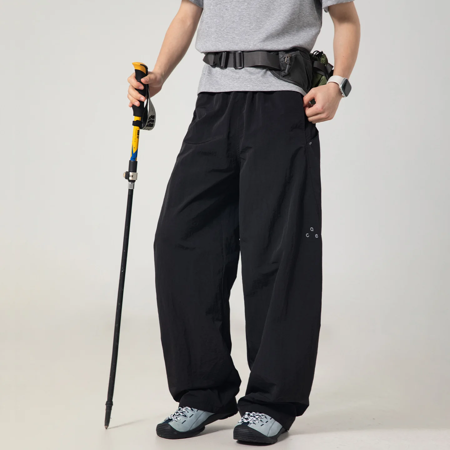 New 2026 Spring New Arrival Outdoor Cargo Pants Man Water Repellent Windproof Oversized Curved Blade Techwear Trousers Men M-3XL
