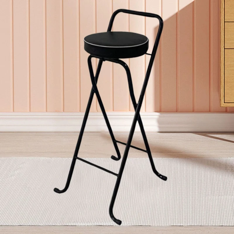 เก้าอี้บาร์ผู้ใหญ่รอบพับเคาน์เตอร์ความสูงอาหารเช้าเก้าอี้บาร์ห้องครัวสวนร้านอาหาร Silla เฟอร์นิเจอร์บาร์