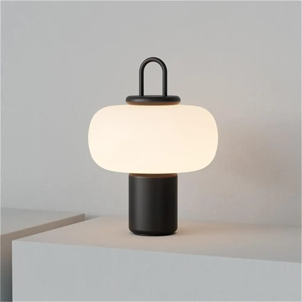 

OUFULA Postmodern Simple Design LED Desk Lamp Decorative for Home Zhongshan Table Light