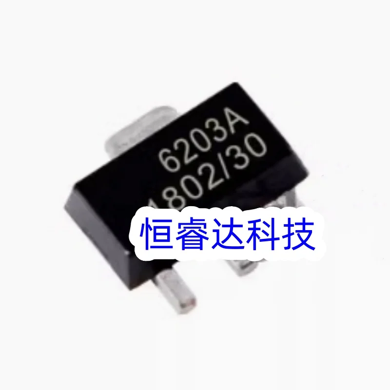 (5-10pcs)100% New ME6203A30PG silk screen 6203A 3.0V SOT-89 LDO linear voltage stabilization chipset