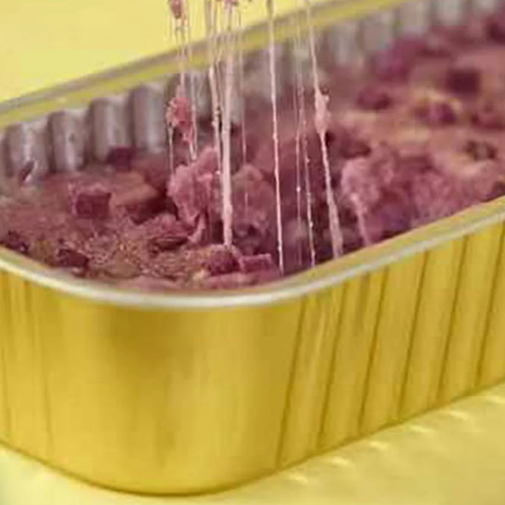 

20pcs Foil Boxes Oyster Holders BBQ Containers High Temp Resistant Air Fryer Grill Food Tin Foil Tray Supplies