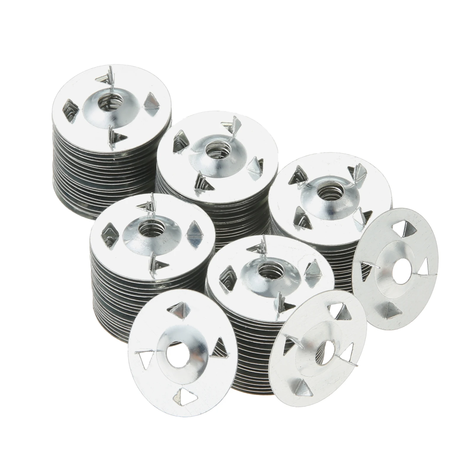 500 шт. крепежные детали металлические шайбы для панелей пенопластовых досок (винт в комплект не входит) 1-1/8-дюймовые металлические шайбы для крепления изоляции