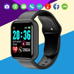 Para xiaomi telefone relógio inteligente das mulheres dos homens à prova dwaterproof água esportes rastreador chamada lembrete remoto pressão arterial monitor de freqüência cardíaca relojes