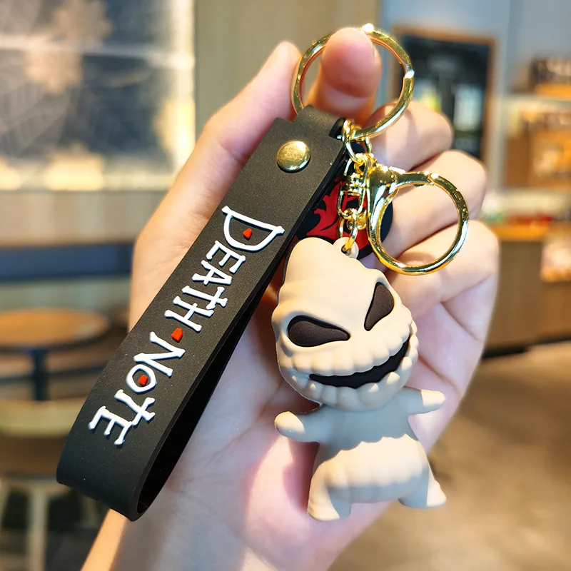 ديزني كابوس قبل عيد الميلاد المفاتيح سيارة قلادة الهيكل العظمي جاك سالي هالوين هدايا هدايا عيد الفصح