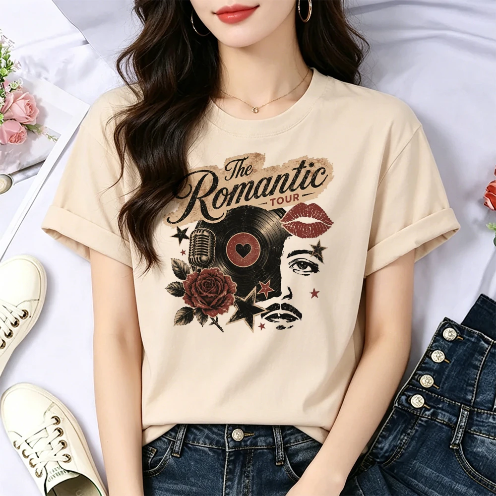 Bruno Mars top tees female gothic scene  cheap baddie y2k top tees goth anime gyaru kawaii streetwear