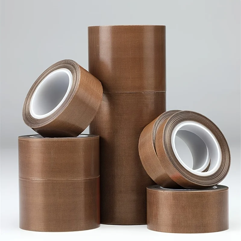 

1Roll 10m High-Temperature Resistant Teflon Tape - Corrosion-Resistant, Self-Adhesive Waterproof Sealant for Packaging