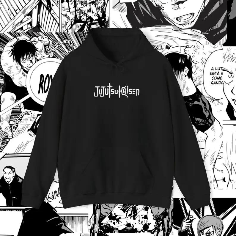 Gojo Satoru Jujutsu Kaisen Hoodie Anime  Trendy Manga Clothing JJK Merchandise Unisex Casual Wear