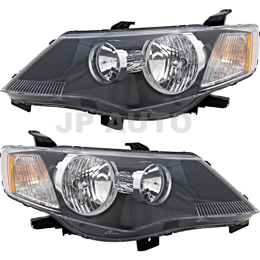 

For 2007-2008 Mitsubishi Outlander Headlight Halogen Set Pair