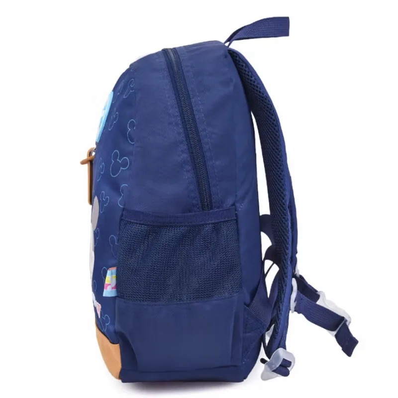 Mochila de Mickey Mouse de Disney, bolso para niños de guardería de 2 a 6 años, gran capacidad, bonito uso diario escolar Kawaii