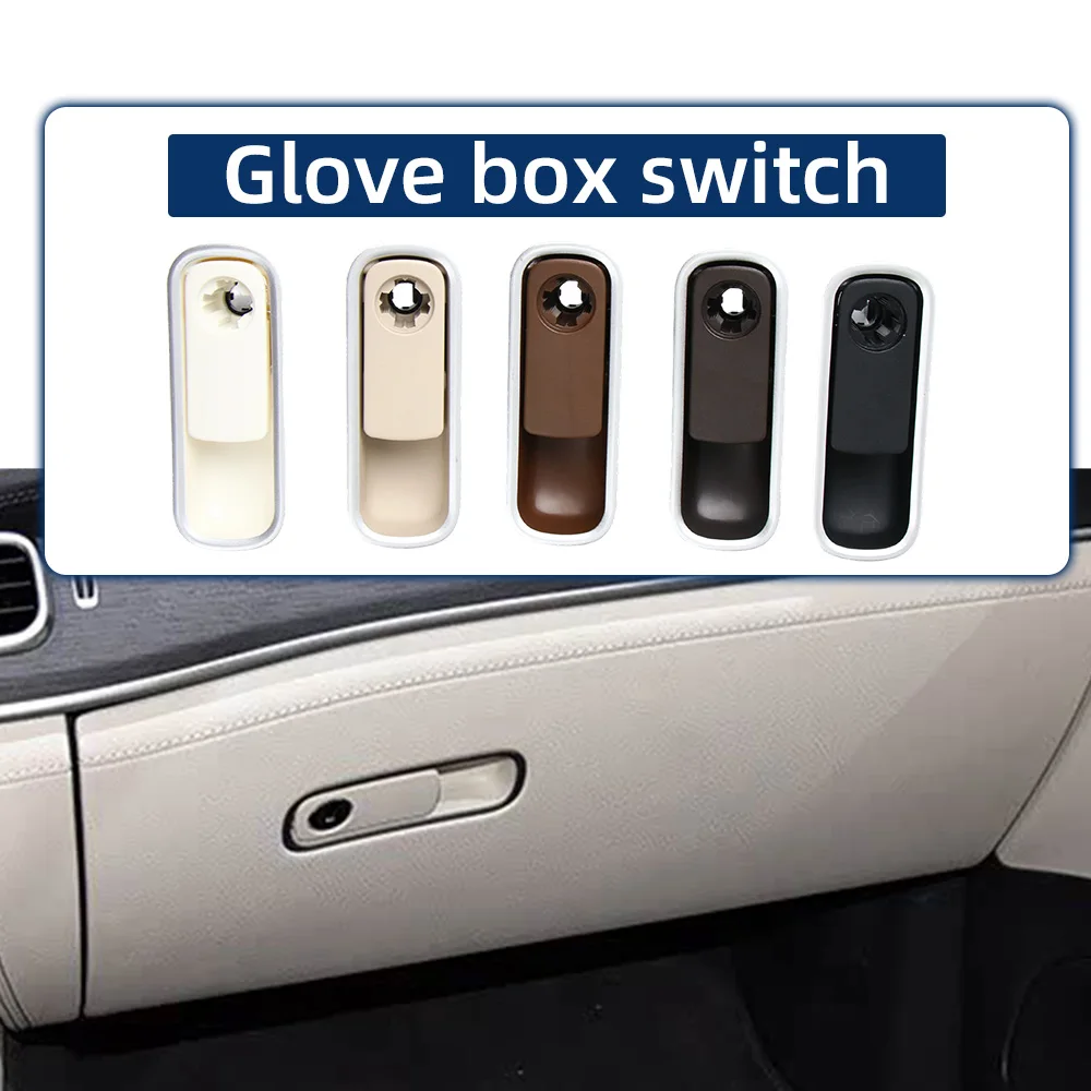 Car Glove Box Switch Handle Toolbox Compartment Lid Lock Grip For Mercedes Benz GLE GLS Class W167 GLE350 GLS450 1676803900