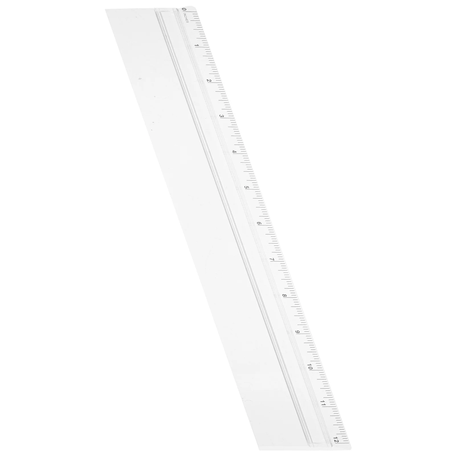 Magnifier Magnifying Glass Ruler Office Geometry Tool Clear Professional Drawing Straight