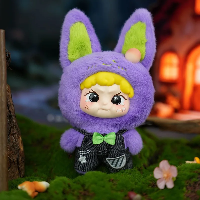 100% Authentic Goodgood Denim Eyecatching Series Vinyl Blind Boxes Plush Trend Toys Christmas Decorations Mystery Birthday Gift