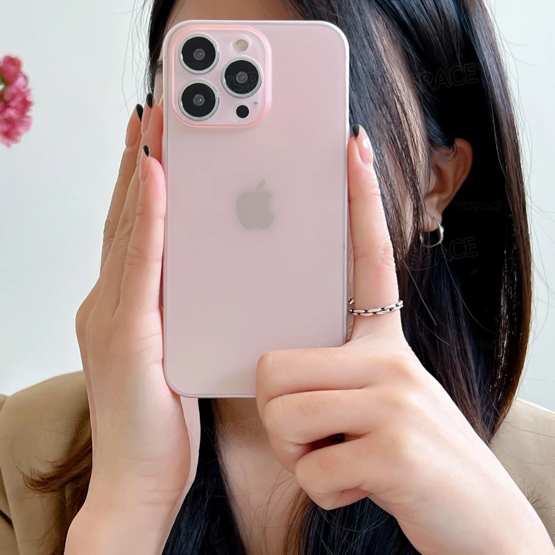 Ultra Thin 0.2MM Matte Liquid Silicone Case For iPhone 11 12 13 Mini 14 15 16 Pro Max Plus Soft TPU Phone Cover Anti-Fingerprint - náhled 5