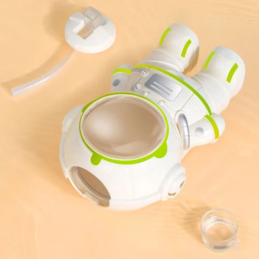 Fashion Astronaut Water Bottle Pink White Strap Drink Machine Mini With Water Cup Water Dispenser Tourism