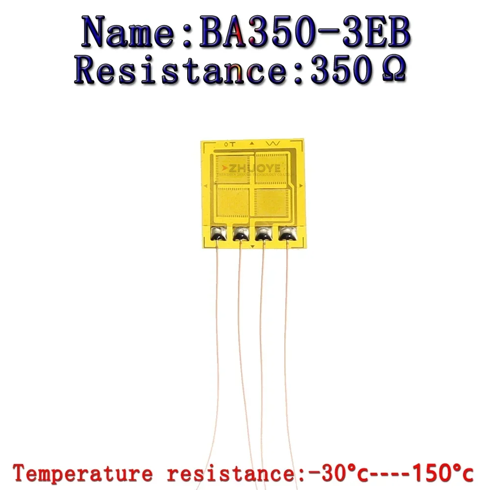 10pcs STRAIN GAUGES foil type high-precisionweighing weighing Pressure Sensor BA350-3EB with 150 ° C full bridge strain gauge