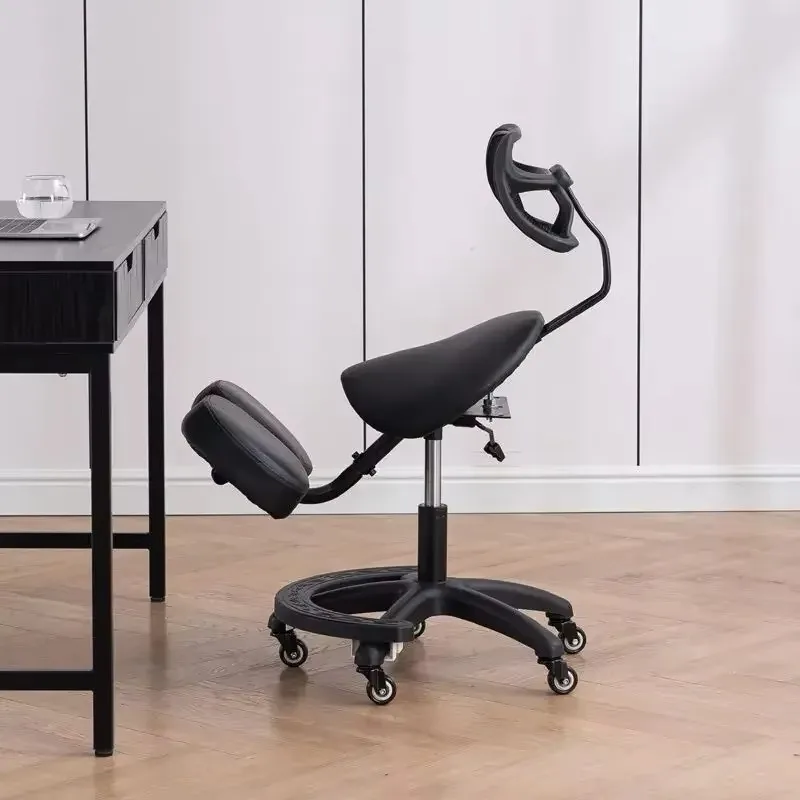 

Ergonomic Kneeling Chair for Home Office Stool to Improve Sitting Posture Knee Computer Chair with Wheels for Adults and