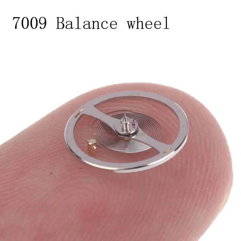 Roue d'équilibrage 7009A avec ressort à cheveux pour mouvement Seiko 7009, pièce de rechange pour réparation de montre, pièce de mouvement de montre de précision, 1 pièce