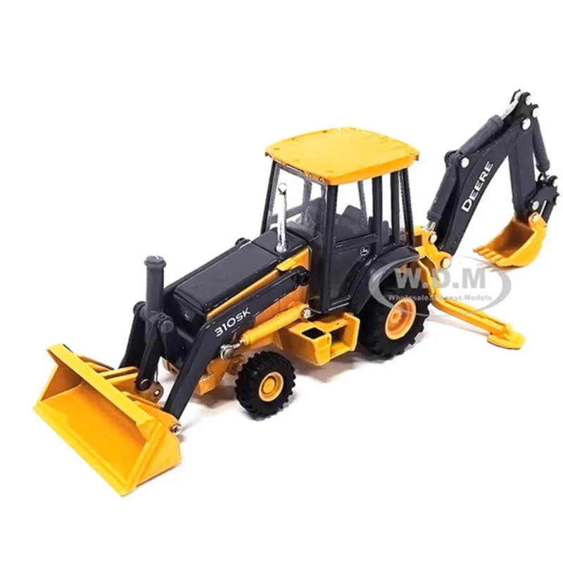 Diecast ERTL Maßstab 1:50 310SK Baggerlader Zwei-Ende Beschäftigt Legierung Auto Modell Sammeln Spielzeug Geschenk Souvenir Display Ornament