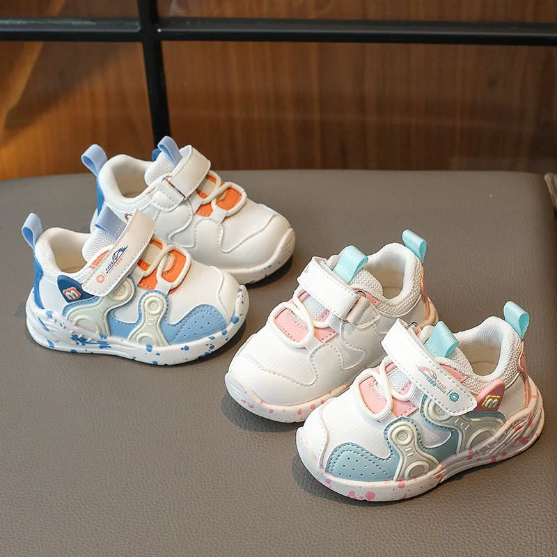 Baby First Walkers Toddler Boy Girl Baby Flexible Breathable Shoes Newborn Infant Anti-slip Casual Shoes