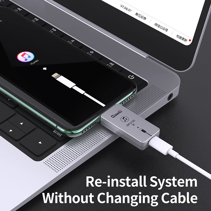 Imagem -02 - Qianli-idfu go Artefato de Inicialização Rápida para Iphone Suporta Todos os Dispositivos Ios com Interface Lightning Fast Recovery Booster