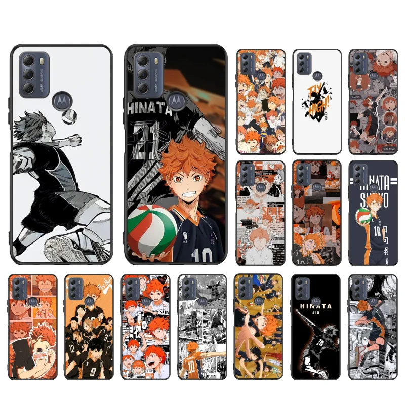 Hinata Haikyuu Volleyball Phone Case ForMoto Edge 50 40 Pro Edge 40 30 Ultra Neo Fusion G Power G Stylus G Play E32 E20 E40