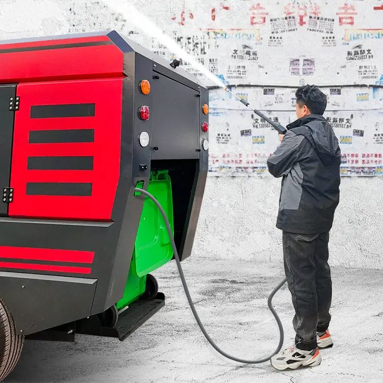 Automatic Sweeping Car Ride On Street Sweeper Road Cleaning Vacuuming Machine Dust Cleaner