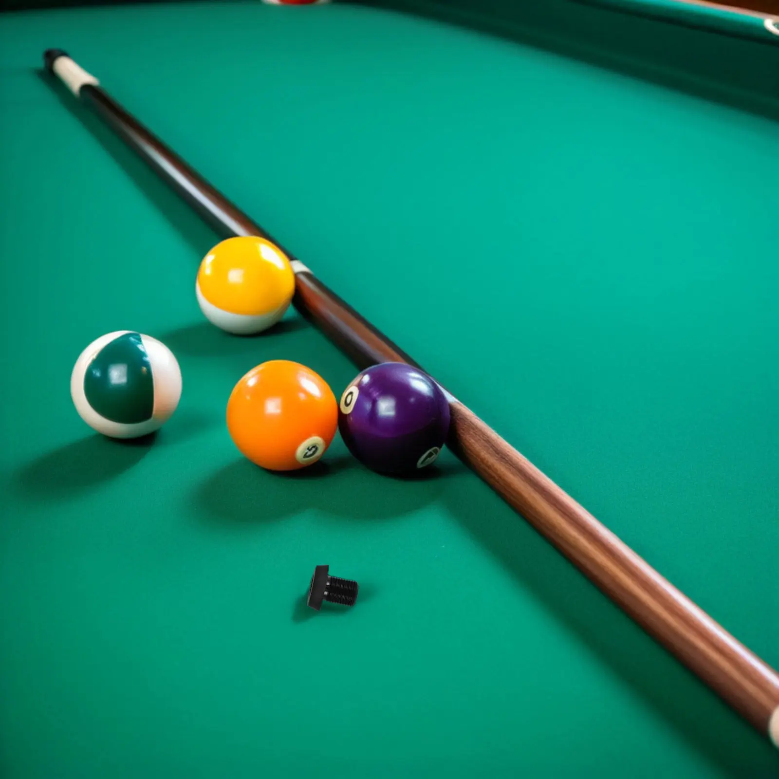 

Black Pool Cue Bottom Rubber Plug Billiard Cue End Protector Replacement Cover Snooker Cues Protective Caps Pool Player