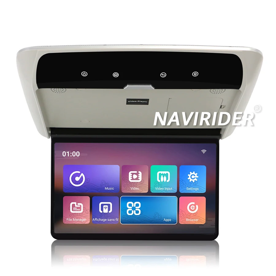 11.6inch /12.2Inch Android 13 Roof Ceiling Monitor 2GB 32GB For Universal Car Screen WIFI USB HDMI Multimedia Video Player MP4
