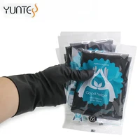 YUNTES, 10 Uds., guantes resistentes al calor para peluquería, guantes de goma reutilizables para teñir el cabello más gruesos, suministros de peluquería, accesorios
