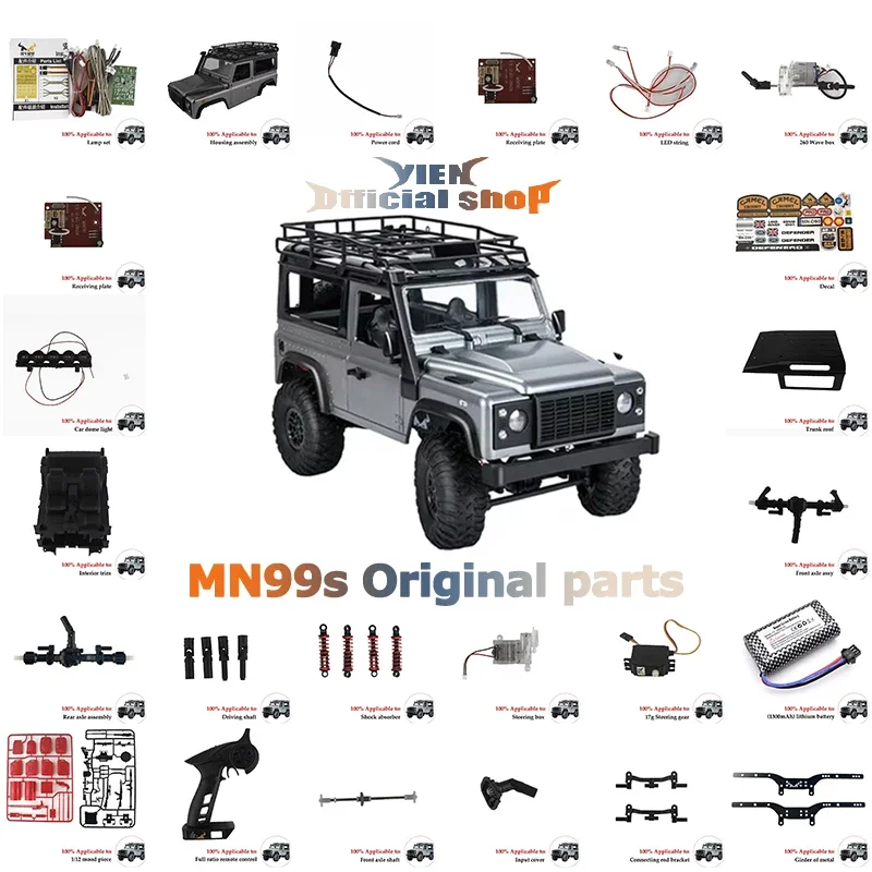 

Металлические аксессуары для украшения OP, Diy для MN модели D90 D91 MN99 MN99S 1/12 RC, сетка для окон автомобиля, обновленные запасные части