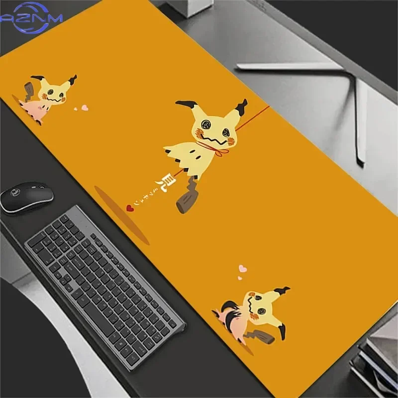 Mouse Pad Notbook Gamer Large Keyboard NonSlip Rubber Computer Carpet Desk Mat PC Gamer P-Pokemons Mimikyu Mousepad