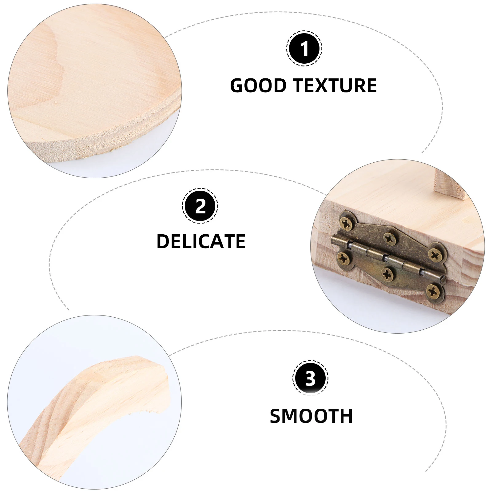 

Wooden Dough Presser for Dumpling Wrappers Maker Flour Pastry Tool Healthy Safe Tasteless Labor Saving H Gift