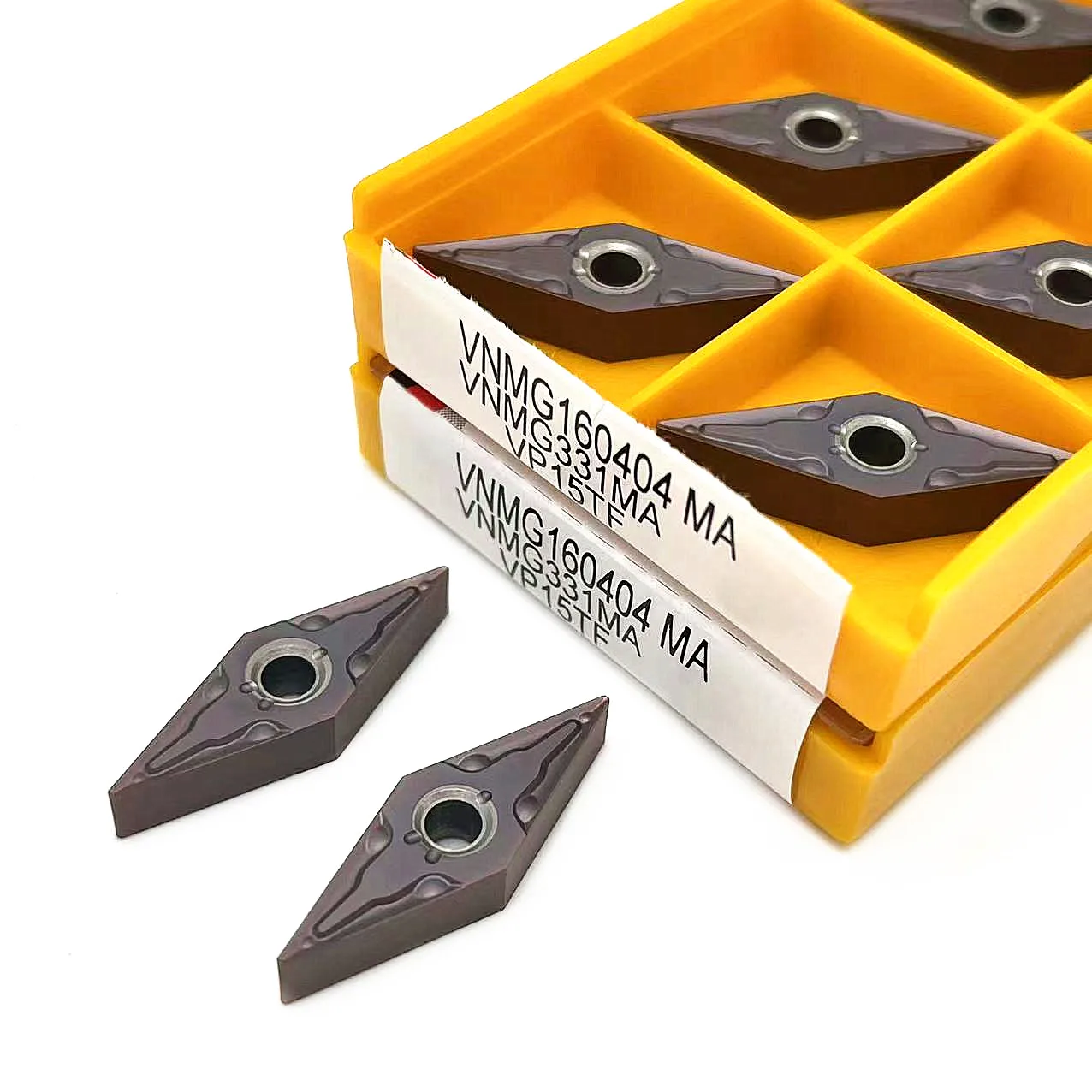 Muslimmuslimah portautensili per tornitura esterna VNMG160404 inserti in metallo duro MVJNR Set di utensili da taglio per tornio