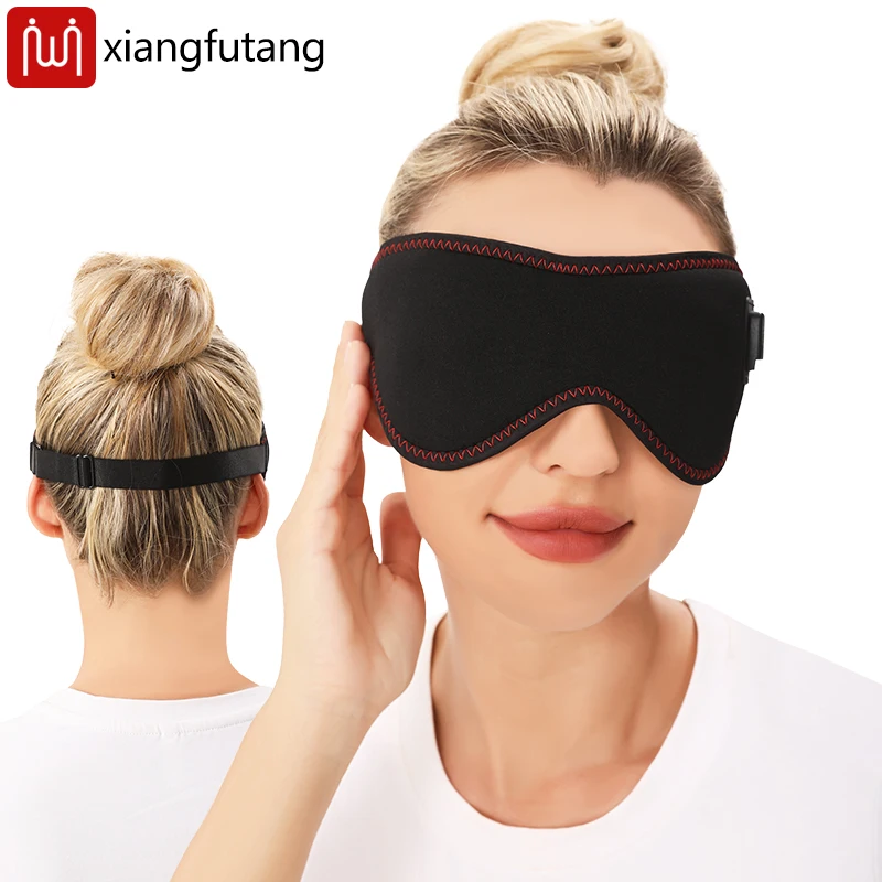 

Heating Electric Massage Eye Mask Eye Fatigue Relief Promote Eye Circulation Block Light & Promote Deep Rest Reduce Stress