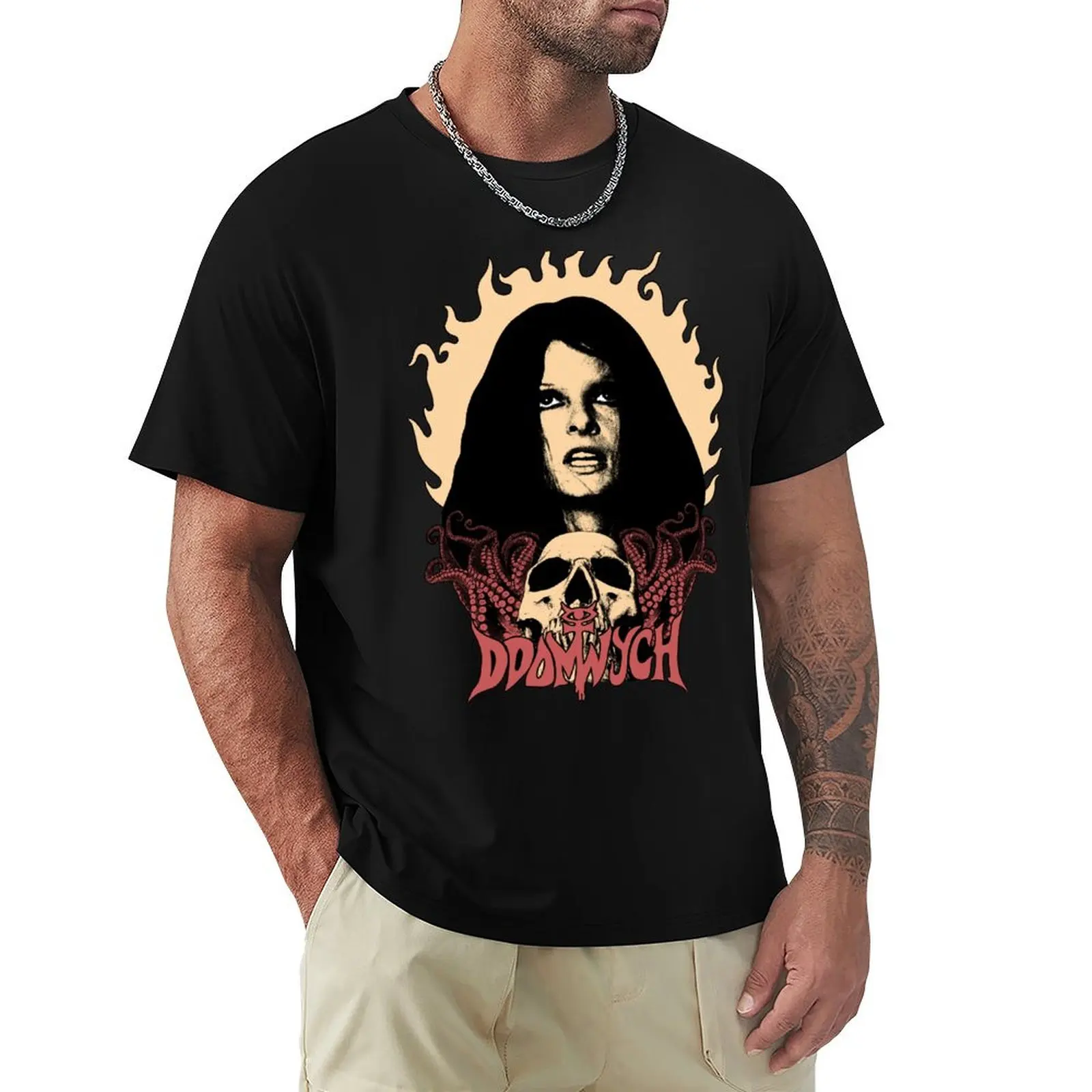 

Goatess Doomwych : The Curse of... T-Shirt Simple Graphic Design T-Shirt